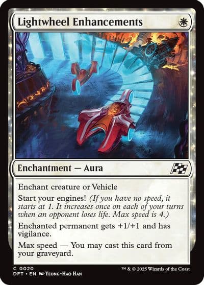Lightwheel Enhancements Aetherdrift Magic card