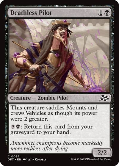 Deathless Pilot Aetherdrift Magic card