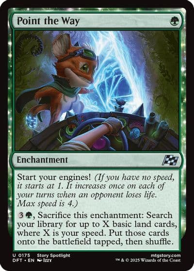 Point the Way Aetherdrift Magic card