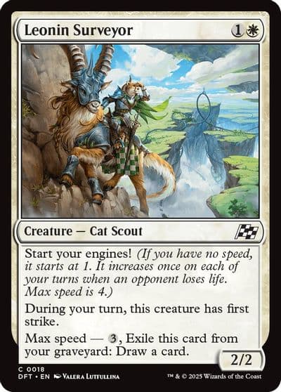 Leonin Surveyor Aetherdrift Magic card