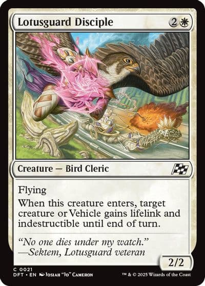 Lotusguard Disciple Aetherdrift Magic card