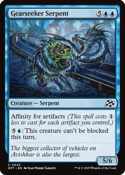 Gearseeker Serpent Aetherdrift Magic card