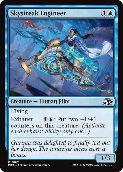 Skystreak Engineer Aetherdrift Magic card