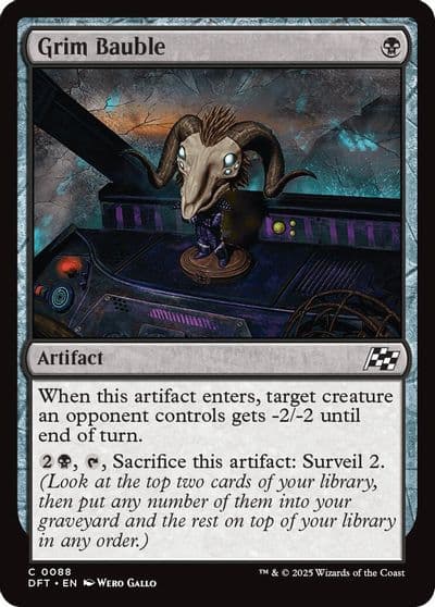 Grim Bauble Aetherdrift Magic card