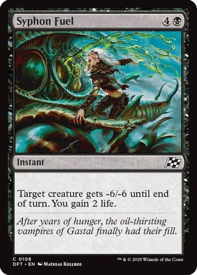 Syphon Fuel Aetherdrift Magic card