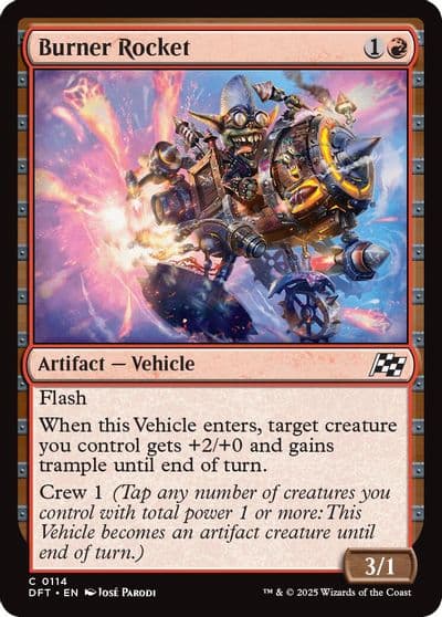 Burner Rocket Aetherdrift Magic card