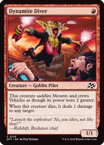 Dynamite Diver Aetherdrift Magic card