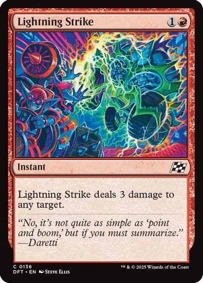 Lightning Strike Aetherdrift Magic card