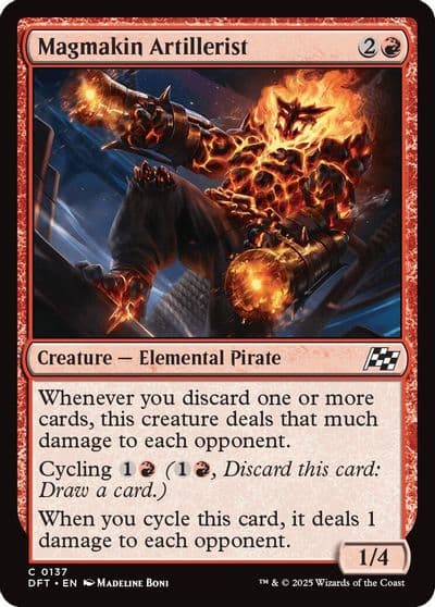 Magmakin Artillerist Aetherdrift Magic card