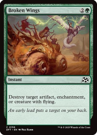 Broken Wings Aetherdrift Magic card