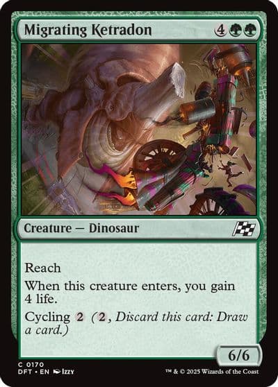 Migrating Ketradon Aetherdrift Magic card