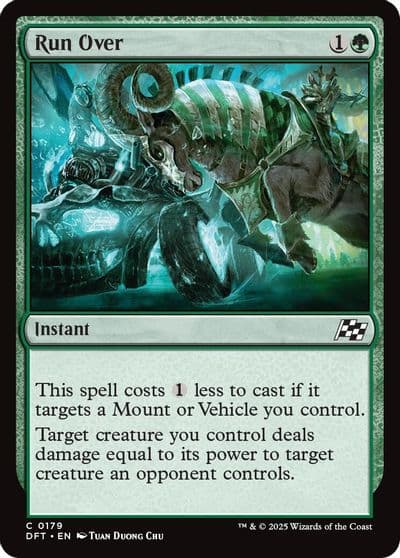 Run Over Aetherdrift Magic card