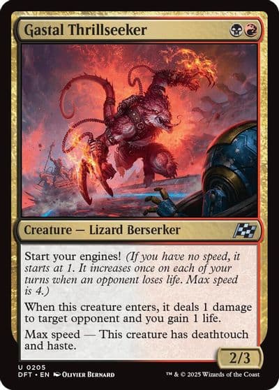 Gastal Thrillseeker Aetherdrift Magic card