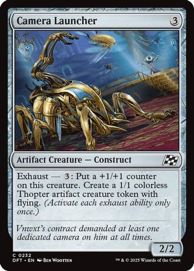 Camera Launcher Aetherdrift Magic card