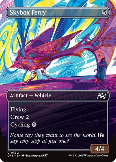Skybox Ferry Borderless Aetherdrift Magic card