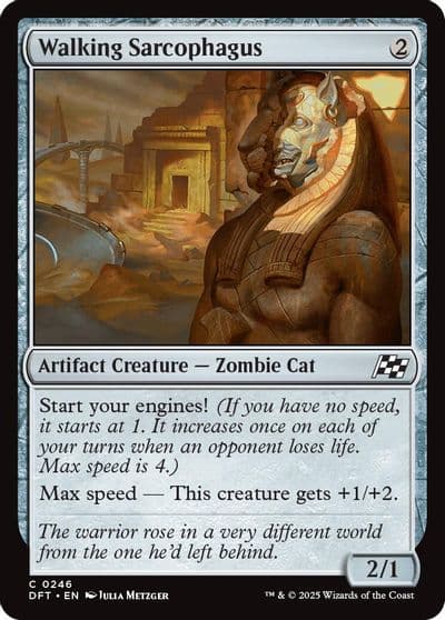 Walking Sarcophagus Aetherdrift Magic card