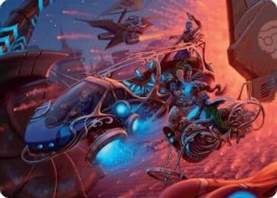 Rangers Refueler Art Card Art Series: Aetherdrift Magic card