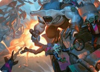 Trade the Helm Art Card Art Series: Aetherdrift Magic card