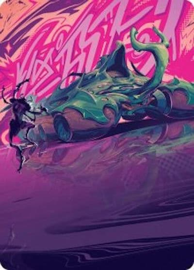 Earthrumbler Art Card Art Series: Aetherdrift Magic card