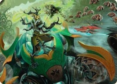 Aatchik Emerald Radian Art Card 15 54 Art Series: Aetherdrift Magic card