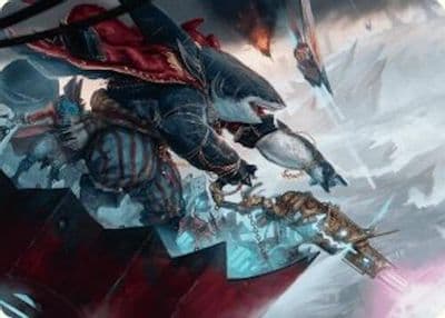 Captain Howler Sea Scourge Art Card 16 54 Art Series: Aetherdrift Magic card