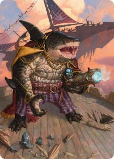 Captain Howler Sea Scourge Art Card 4 54 Art Series: Aetherdrift Magic card