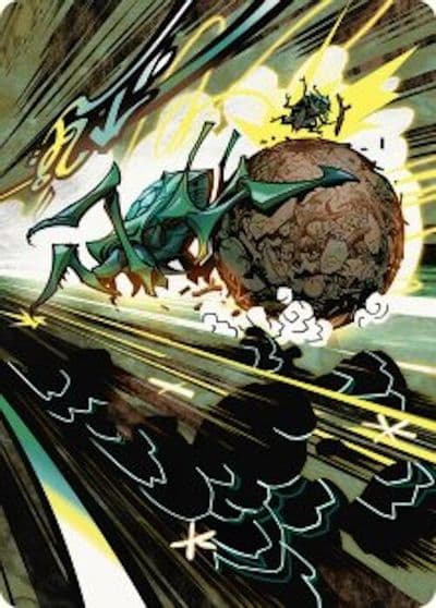 Debris Beetle Art Card Art Series: Aetherdrift Magic card
