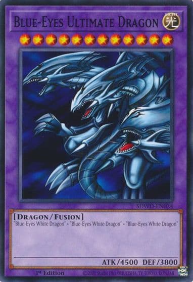Blue Eyes Ultimate Dragon Structure Deck: Blue-Eyes White Destiny Yu-Gi-Oh! card