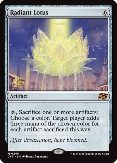 Radiant Lotus Prerelease Cards Magic card