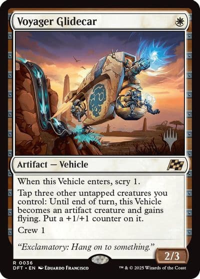 Voyager Glidecar Promo Pack: Aetherdrift Magic card