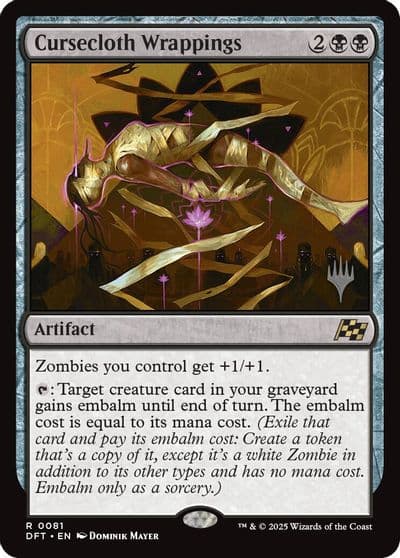 Cursecloth Wrappings Promo Pack: Aetherdrift Magic card
