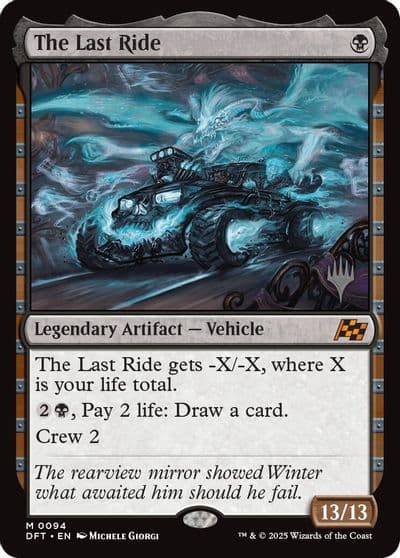 The Last Ride Promo Pack: Aetherdrift Magic card
