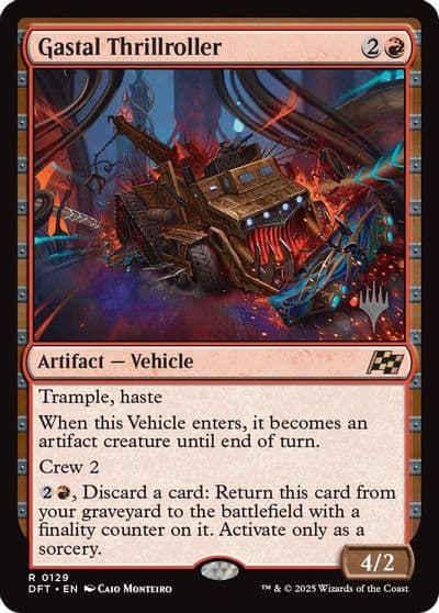Gastal Thrillroller Promo Pack: Aetherdrift Magic card