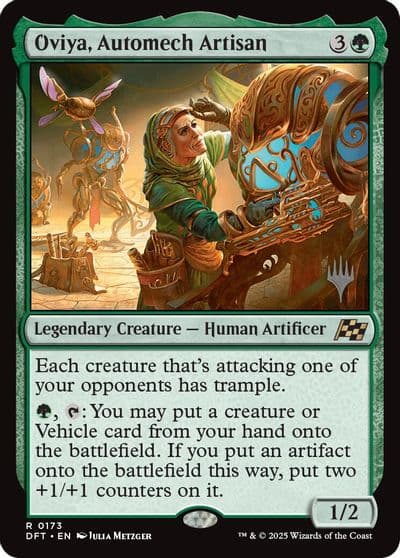 Oviya Automech Artisan Promo Pack: Aetherdrift Magic card