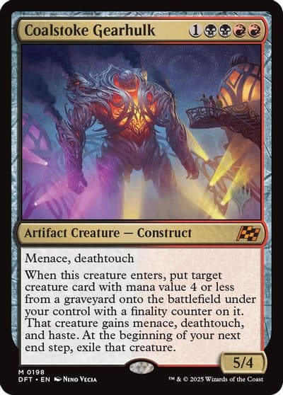 Coalstoke Gearhulk Promo Pack: Aetherdrift Magic card