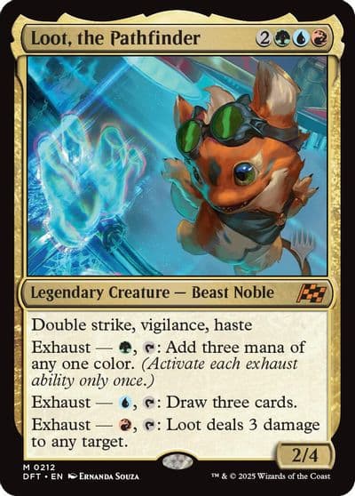 Loot the Pathfinder Promo Pack: Aetherdrift Magic card