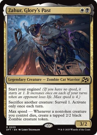 Zahur Glorys Past Promo Pack: Aetherdrift Magic card