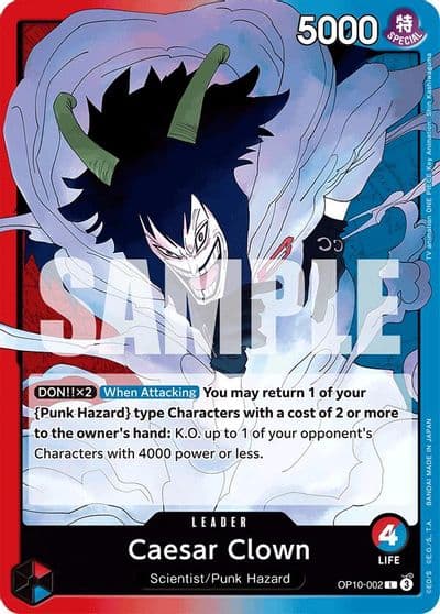 Caesar Clown 002 Royal Blood One Piece card