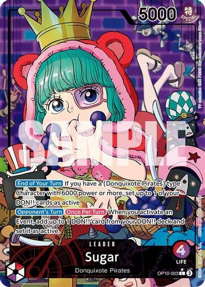 Sugar 003 Parallel Royal Blood One Piece card