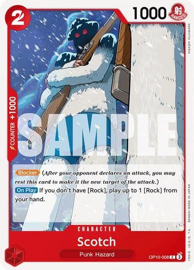 Scotch Royal Blood One Piece card