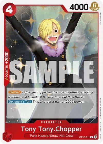 Tony TonyChopper 011 Royal Blood One Piece card