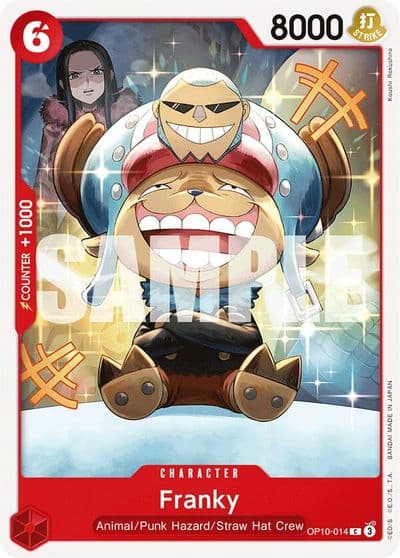 Franky 014 Royal Blood One Piece card