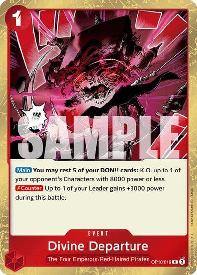 Divine Departure Royal Blood One Piece card