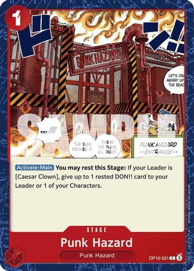 Punk Hazard Royal Blood One Piece card