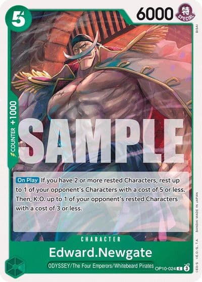 EdwardNewgate Royal Blood One Piece card