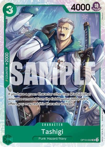 Tashigi Royal Blood One Piece card