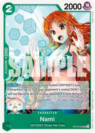 Nami 033 Royal Blood One Piece card