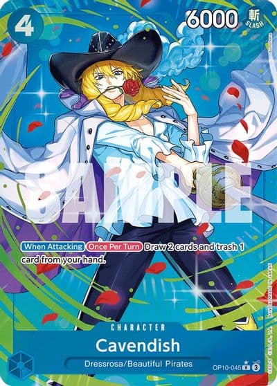 Cavendish 045 Parallel Royal Blood One Piece card