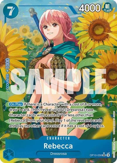 Rebecca Parallel Royal Blood One Piece card