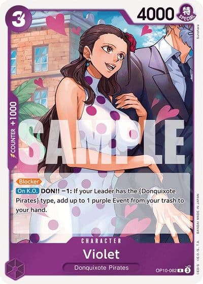 Violet Royal Blood One Piece card
